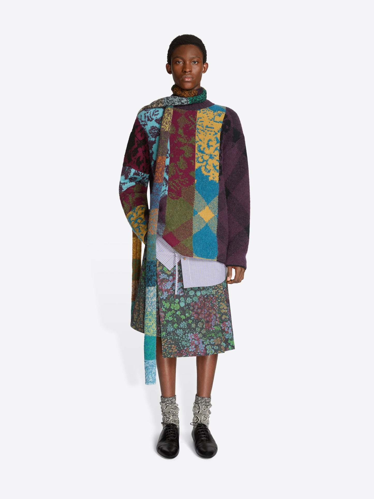 Thin Wool Scarf