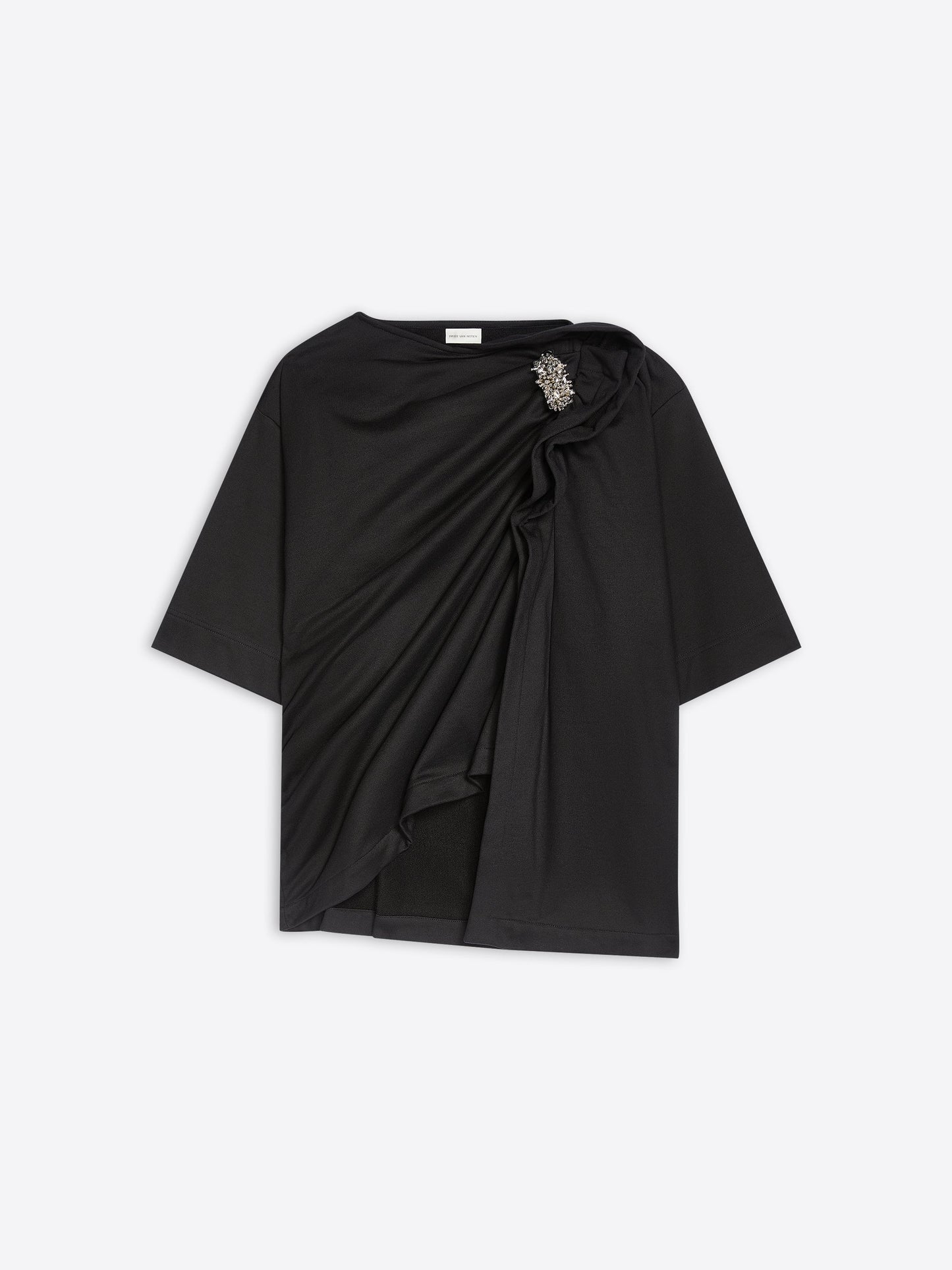 Tee With Brooch