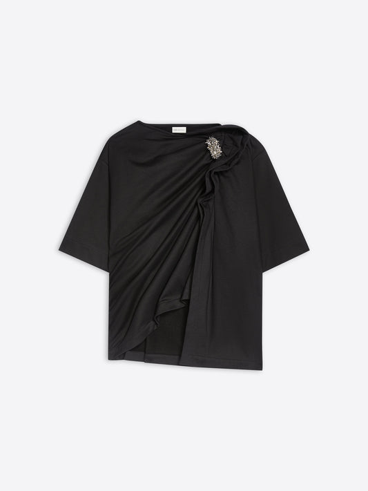 Tee With Brooch
