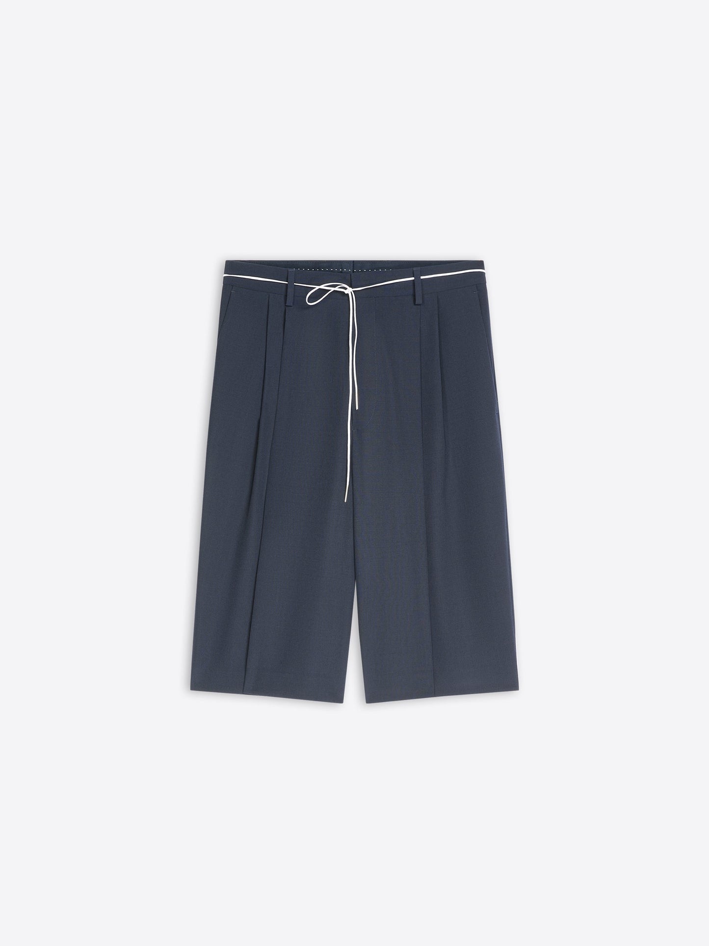 Tailored Wool Shorts