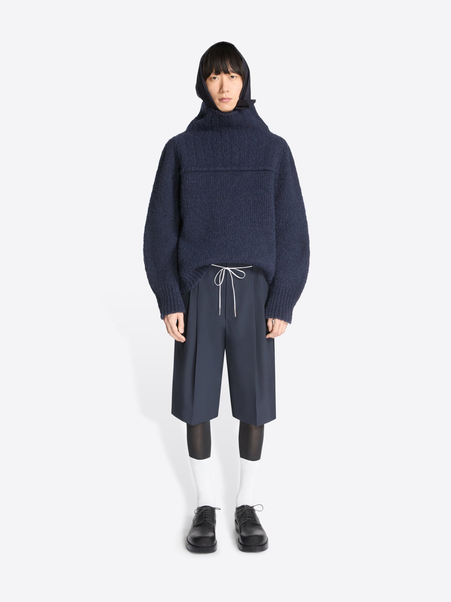 Tailored Wool Shorts