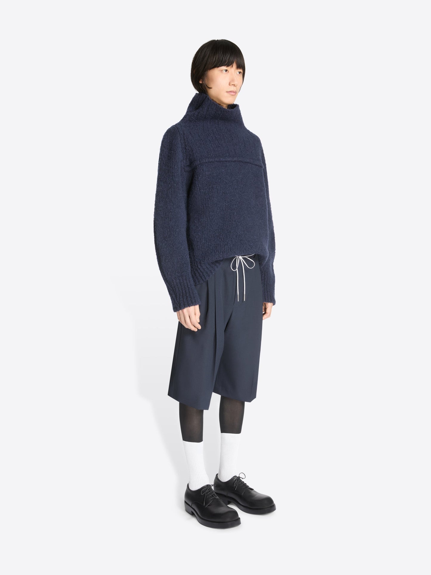 Tailored Wool Shorts
