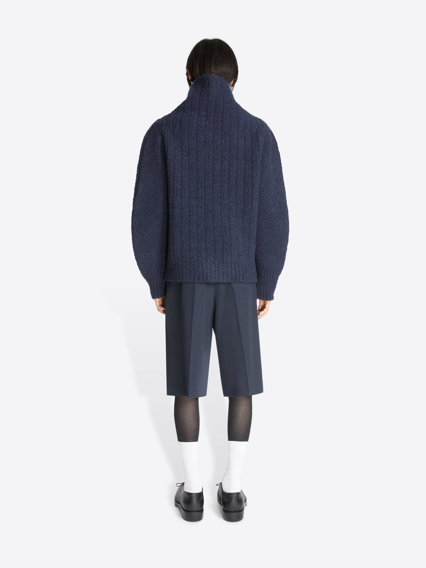Tailored Wool Shorts