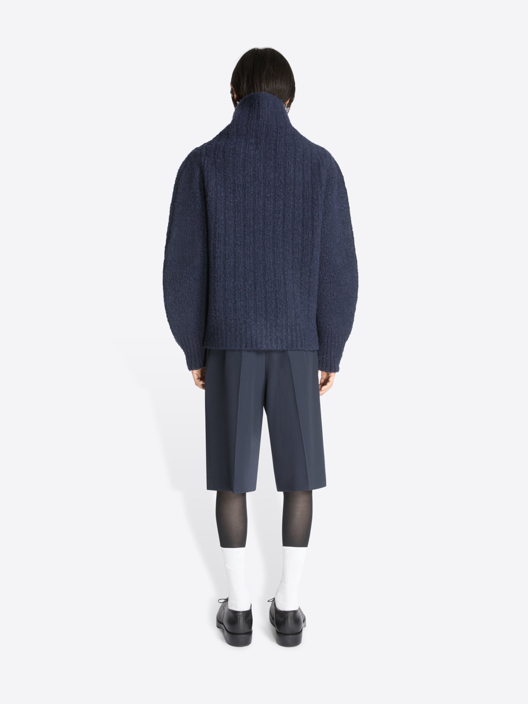 Tailored Wool Shorts
