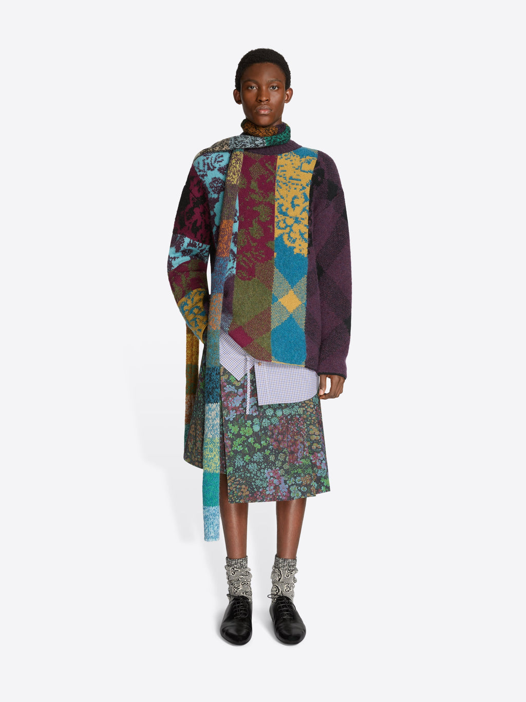 Thin Wool Scarf